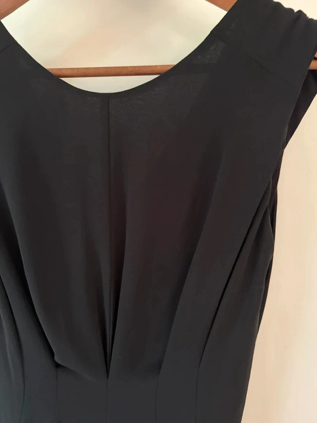 Vestido negro Comptoir des Cotonniers T34 espalda en V elegante para la noche – photo 2
